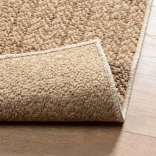 Alfombra HALM — Efecto Yute Natural 140x200 cm
