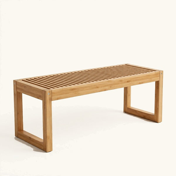 Banco de Jardín TRAD — Madera de pino de 2 Plazas.
