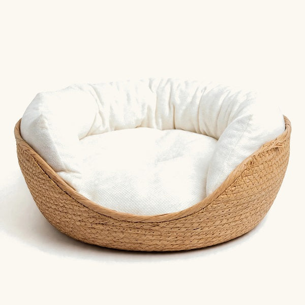 Cama para Gatos y Perros SOMN — Tejido de Bambú y Algodón