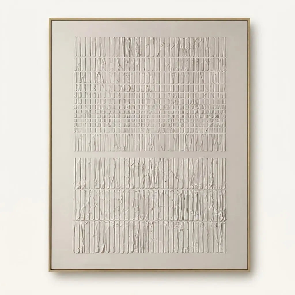 Cuadro abstracto GRY óleo SOLHUSEN 30x40cm