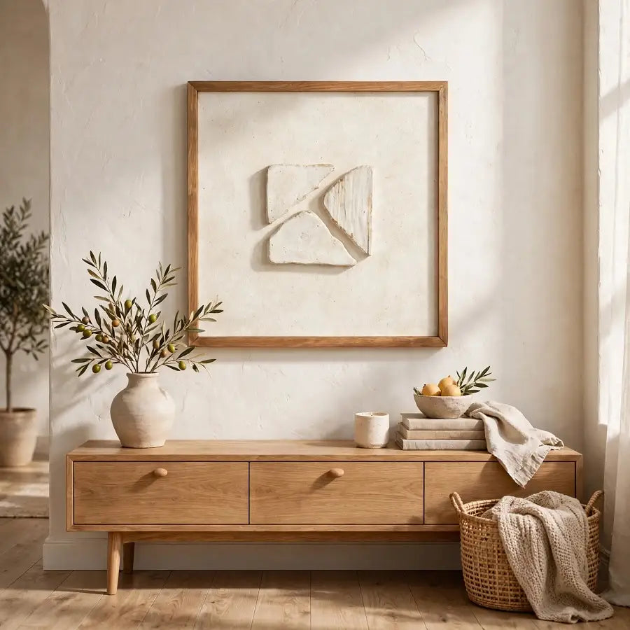 Cuadro con Relieve FORM — 52x52cm