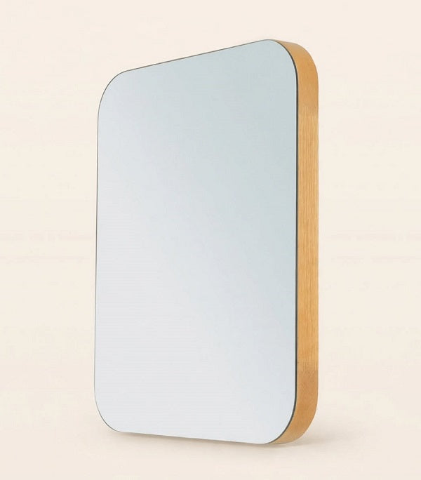 Espejo de Pared EIK — Madera de Roble 45x55cm