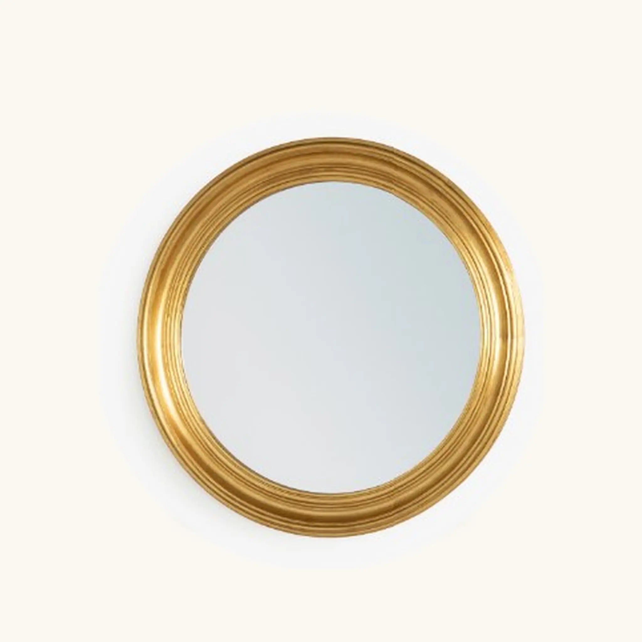Espejo de pared GYLLEN dorado SOLHUSEN Ø80cm