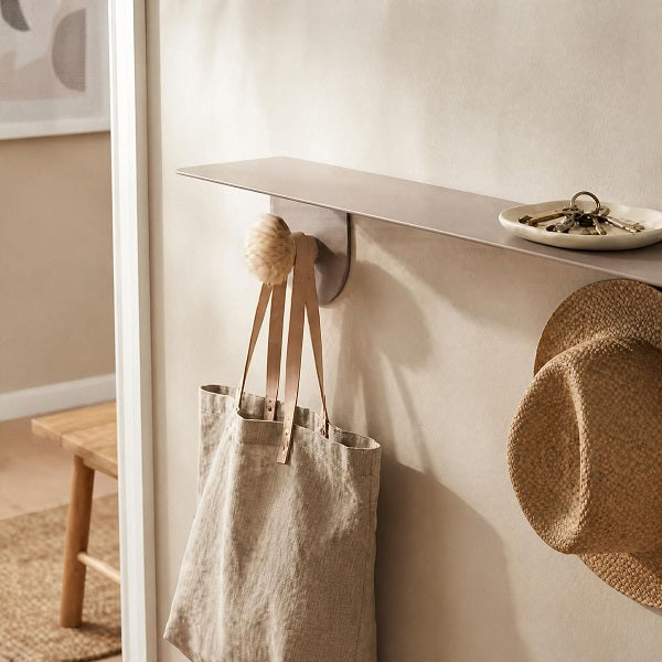 Estantería de Pared con Percheros KROK