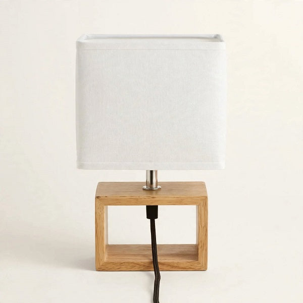 Lámpara de Sobremesa GLOD — Madera Natural