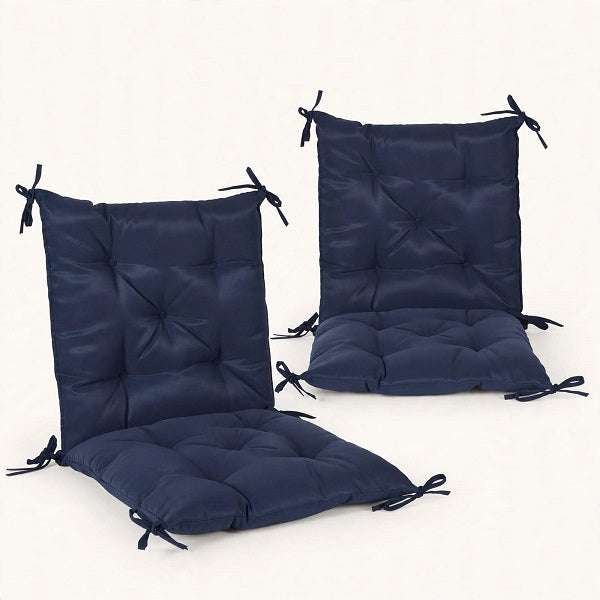 Cojines para Sillas de Jardín HAV — Pack de 2, Azul Marino.
