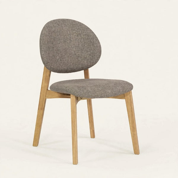 Silla de Comedor EKBO — Roble y Tapizado
